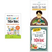 Combo Phương Pháp Giáo Dục Con Của Người Do Thái + Dạy Con Những Bài Học Về Tiền Bạc + Dạy Con Về Tiền Bạc