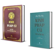 Combo Kinh Pháp Cú + Tập Chép Tay Kinh Pháp Cú - 423 Lời Phật Dạy (Bộ 2 Quyển)