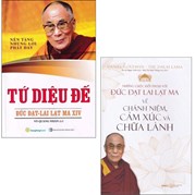 Combo Tứ Diệu Đế Nền Tảng Những Lời Phật Dạy + Những Cuộc Đối Thoại Với Đức Đạt Lai Lạt Ma (Bộ 2 Cuốn)
