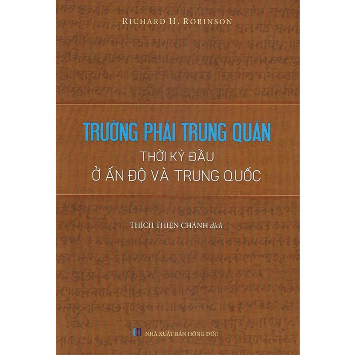 Trường Phái Trung Quán Thời Kỳ Đầu Ở Ấn Độ Và Trung Quốc