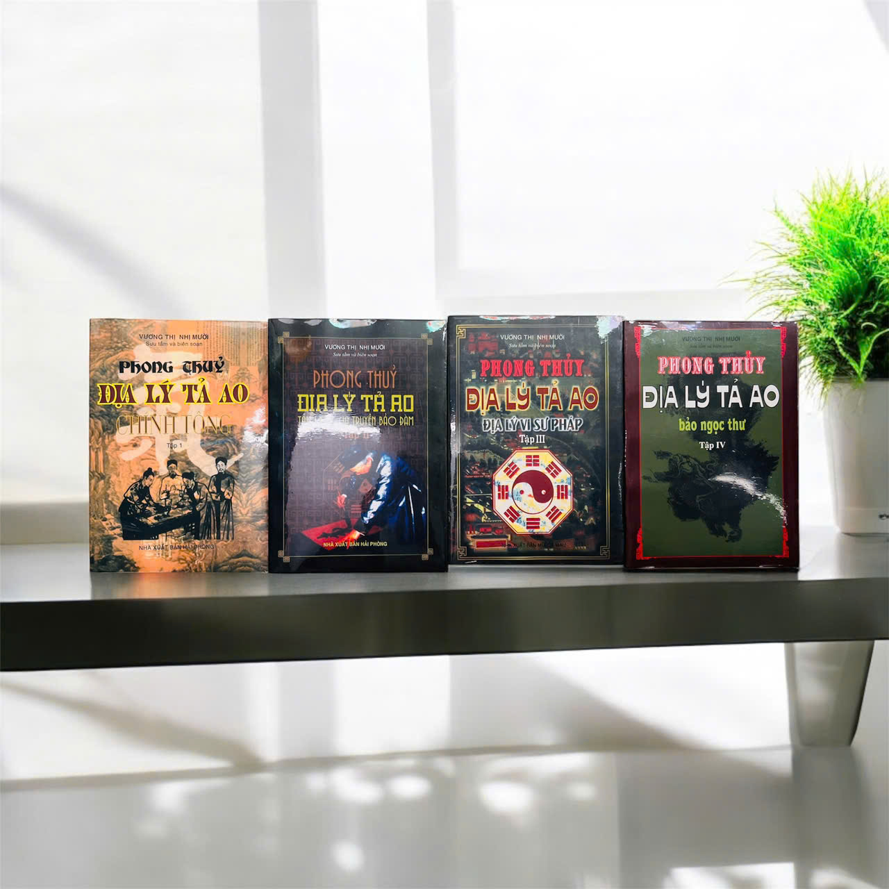 Bộ 4 Quyển Phong Thuỷ Địa Lý Tả Ao
