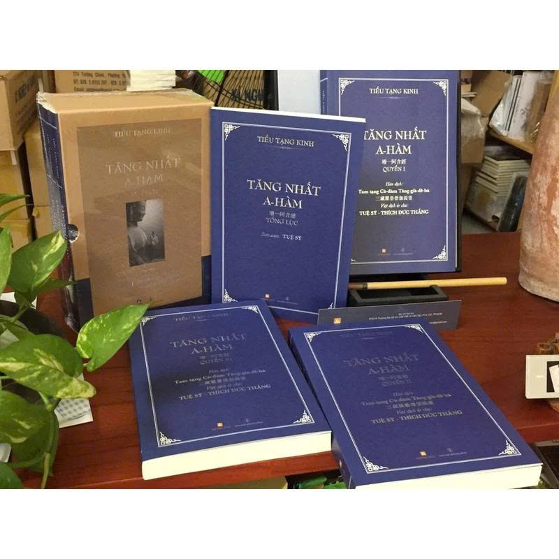TĂNG NHẤT A-HÀM (Bộ 4 quyển, bìa mềm)